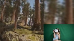 Милана против Сиреноголового! VR-360-  Siren Head/lilac-headed/Сирена головый/