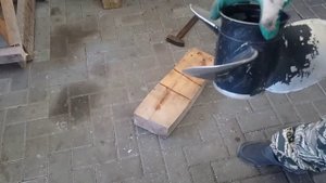 погнул Винт НА КАТЕРЕ //ровняю //screw repair