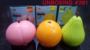 Unboxing №281 FanXin Fruit Series | Pear Cube | Peach Cube | Orange Cube. Обзор