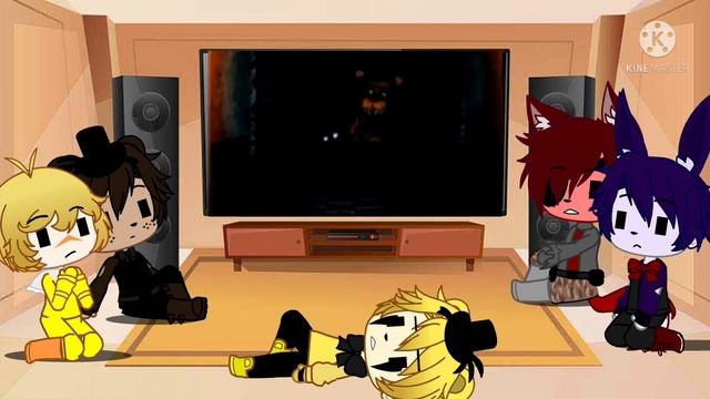 FNaF 1 react to every FNaF character in a nutshell смотреть онлайн