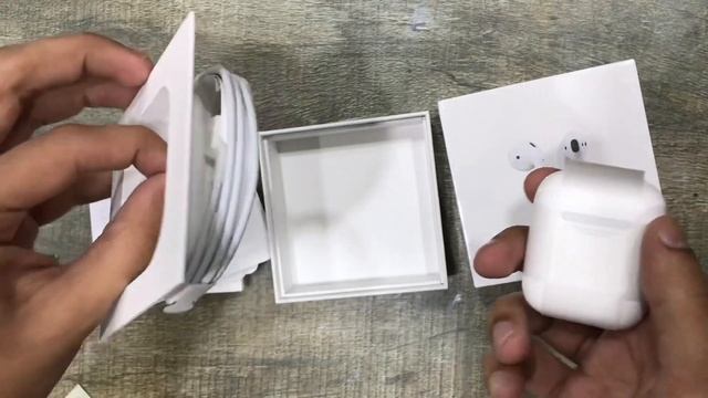 Apple Airpods with wireless charging case unboxing! смотреть онлайн