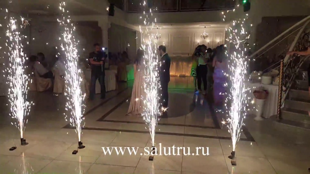 Фонтаны на свадьбу для помещений в Самаре и Тольятти.