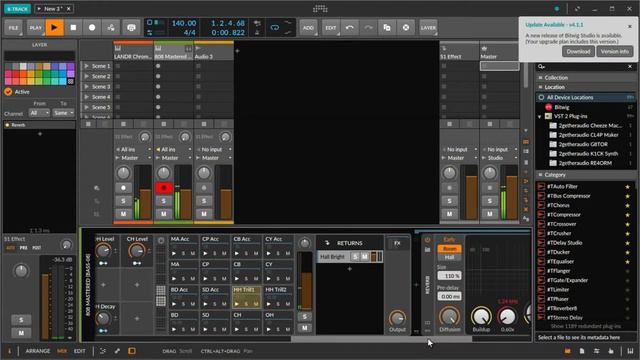 Hip-Hop Beat Making: Using Chromatic Sampler by #LANDR In #BITWIG смотреть онлайн