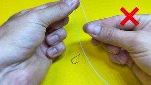 Не многие рыболовы знают, как правильно привязать крючок к леске. Лайфхаки и самоделки для рыбалки