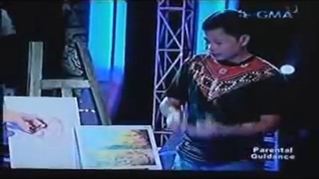 "Ripley's Believe It or Not" recorded FIRST HAIR and BLOOD Artist | GMA7 | Amangpintor смотреть онлайн