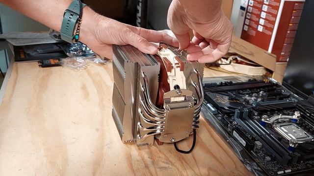 How to install a Noctua NH-D15 on a LGA1700 socket (Intel 12th and 13th generation)