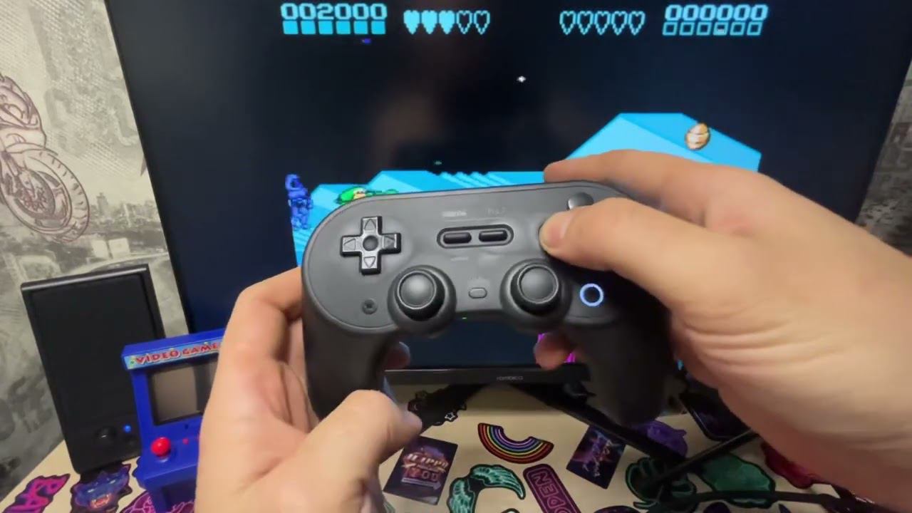 Включение турбо режима на геймпаде 8bitdo pro 2 смотреть онлайн