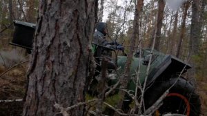 Охота на квадроцикле Бирюк [ Ночевка на воде ]