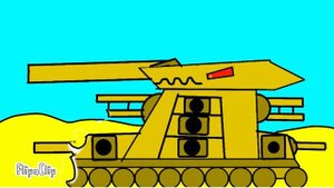 бой монстров в пустыне