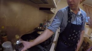 Паназиатская кухня, Рис чесночный с курицей