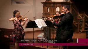 Antonin Dvorak: Terzetto for Two Violins and Viola, movements 1 and 2