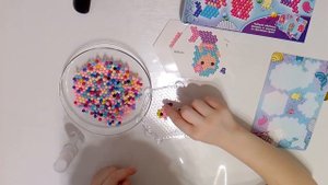 Аква-мозаика обзор/распаковка/игры руками/таорчество