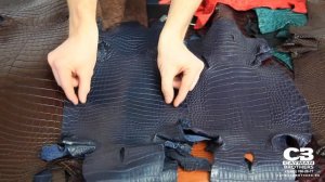 ВидеоОбзор#4  Отличия кожи крокодила: кожа каймана, кожа аллигатора, кожа поросуса