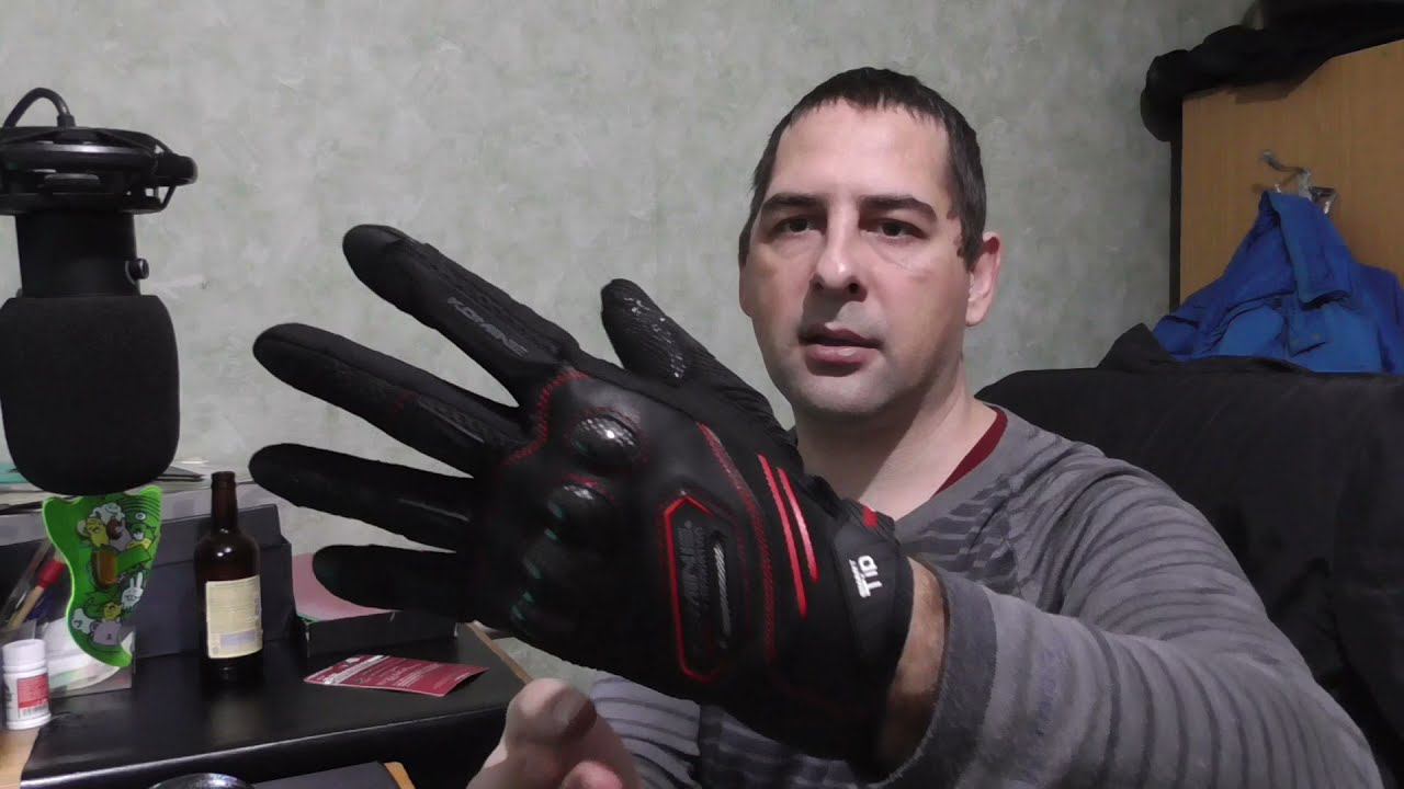 Перчатки для курьера на велосипеде и скутере от Pro Biker и Komine GK 167.  Какие лучше купить?