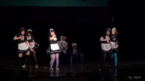 AniCon 2014 (06.07.2014) 2 ДЕНЬ - Mini-action - MMD -- Kamiya Hiroshi Maid Dance