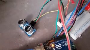 Ардуино Ультразвуковой датчик и светодиоды Arduino(парктроник).../ Arduino and HC-sr04 sensor