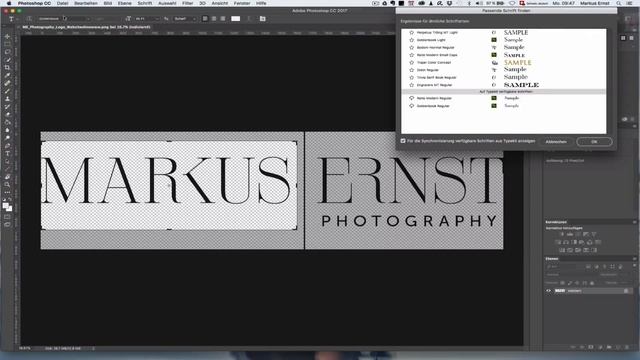 Photoshop Grundlagen Schriften einfach gemacht # Folge 107 смотреть онлайн