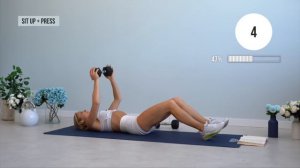 30 MIN FULL BODY KILLER HIIT Workout - With Weights, Burn Calories + Build Strength at home!