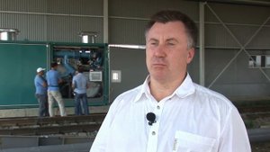 Разгрузка цемента без приямка. ПВР90