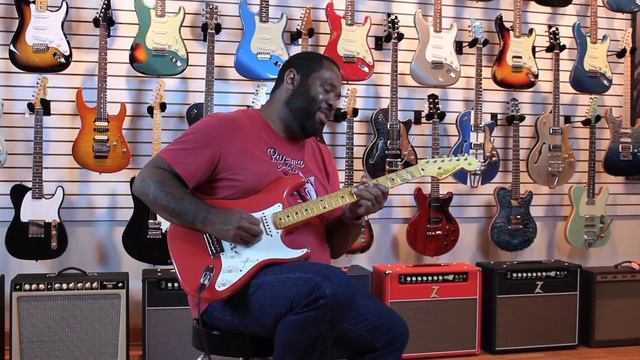 Fender Custom Shop 1955 Stratocaster Relic demo by Make'n Music Chicago feat. Kirk Fletcher смотреть онлайн