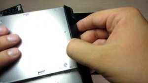 Установка HDD вместо оптического привода.  Адаптер из Китая. Видео инструкция.