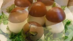 Грибочки Боровички из яиц
