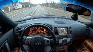 Самый Тяжелый руль На Финике Fx35, боится колеи Выбрасывает на Встречку, жесткий Infiniti Fx35