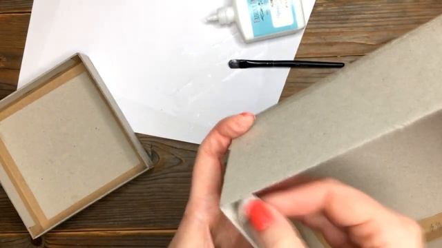 Создаем декоративную коробку с технике картонаж смотреть онлайн