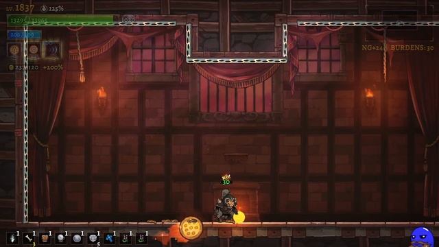 Rogue Legacy 2 Pizza Knight Single Character Run [NG+24] смотреть онлайн