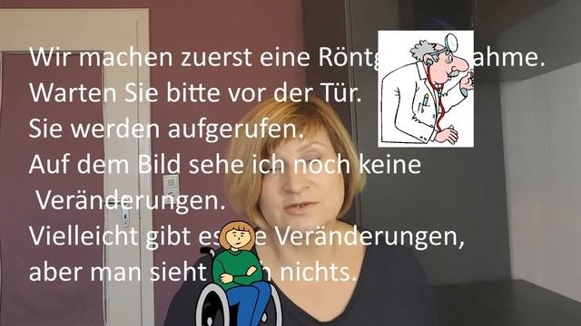 Alltagsdeutsch/бытовой немецкий/визит к врачу