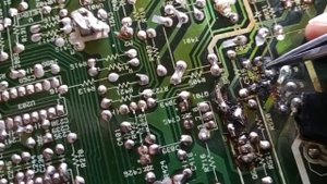 Ремонт телевизора Akai CT-G140D шасси СА2