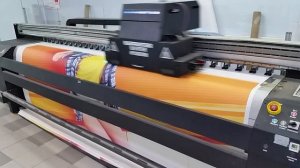 BIGPRINTER RTR printer printing on Berger Textiles Samba 195 gram