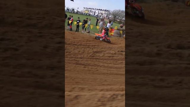 Jeffrey Saathoff takes a tumble at Spring a Ding 2024 #motocross #crash #dirtbike #fail