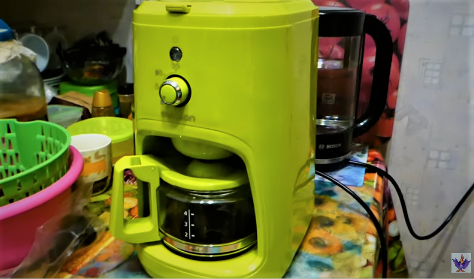 Кофеварка капельная Oursson CM0400G_GA - обзор и отзыв. Кофеварка с кофемолкой для зернового кофе!