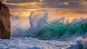 Волны в море. Откуда берутся волны в море.