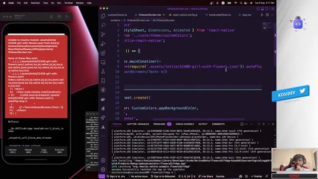 Flowery Gift App | React Native tutorial | Episode 1
