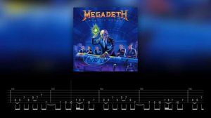 Megadeth - Tornado Of Souls (Drums and Bass Backing Track with Guitar Tabs)