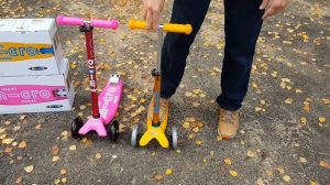 Отличие самокатов Mini Micro Deluxe и Maxi Micro Deluxe