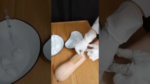 Введение масляного раствора подкожно