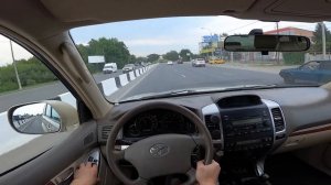 2007 Toyota LC Prado 120 (4.0AT 249HP) POV test drive