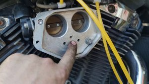 Yamaha XV1300 Синхронизация дросселя #yamaha #xv1300 #xvs1300 #yamahaxvs1300