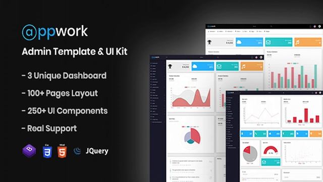 Appwork - Admin Template & UI Kit | Themeforest Website Templates and Themes смотреть онлайн