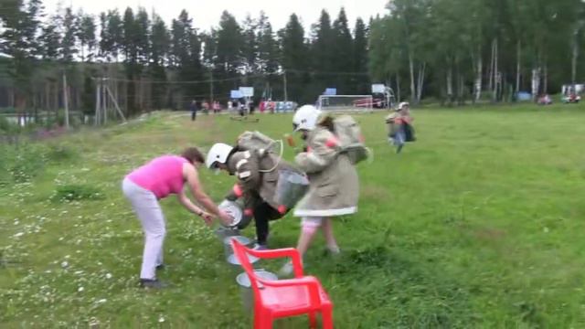 Эстафета в детском лагере Спутник смотреть онлайн