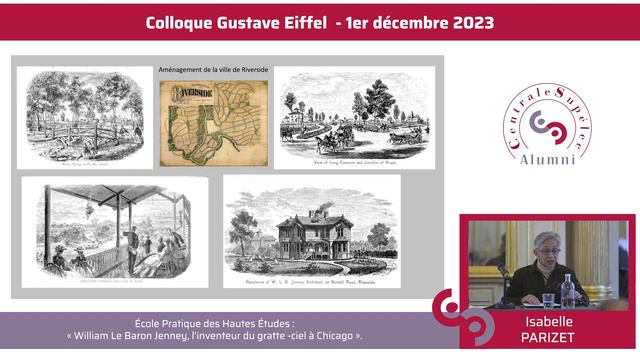 Colloque Gustave Eiffel - 5 - « William Le Baron Jenney, l’inventeur du gratte -ciel à Chicago » смотреть онлайн
