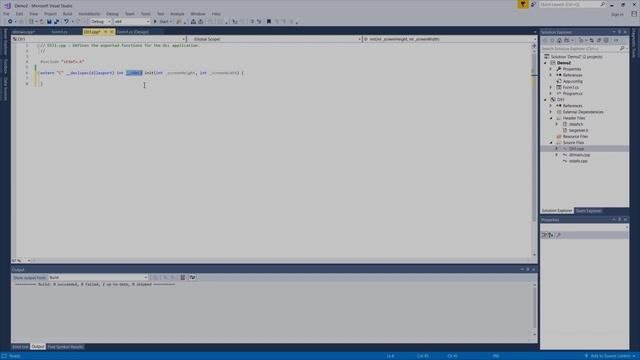 Application Development - 3 Of 5 - Creating A C# Forms /C++ Dll Project In Visual Studio