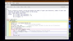 JAVA Program using String Function [Class-X]