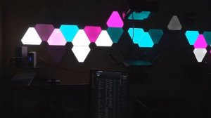 Nanoleaf Aurora Rhythm - Music & Light Show!:)