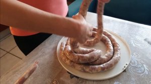 #Рубленая_колбаса#Колбаса_собственными_руками#Копчёная_колбаса_домашняя.