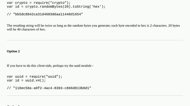 Generate random string/characters in JavaScript