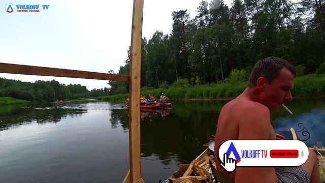 ✅ Хроники сплава на плоту по реке Чусовая на самодельном плоту бухлоплоте